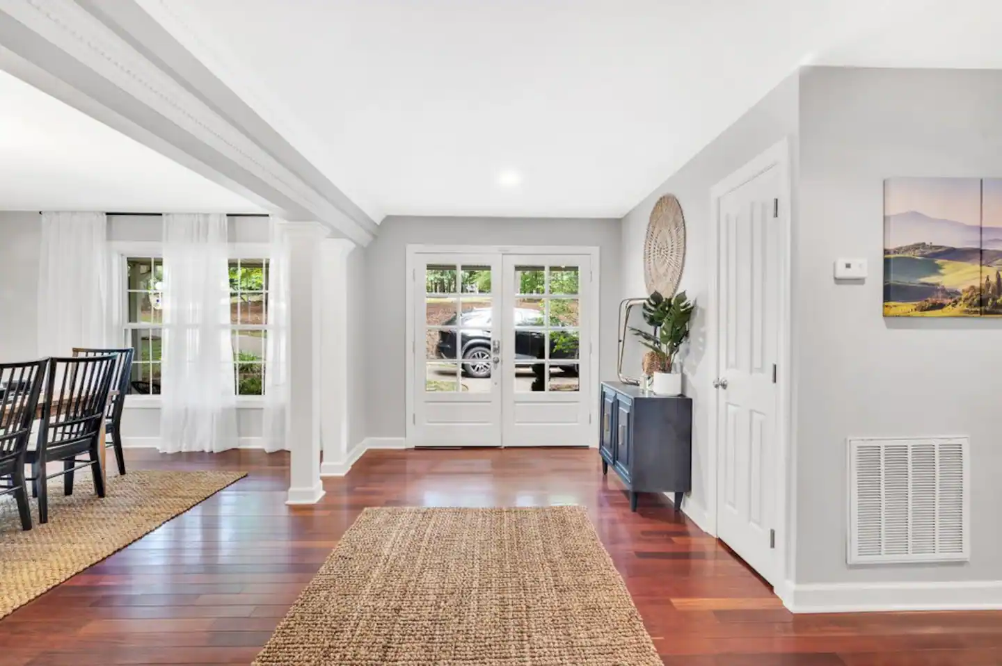 Entry way main level.